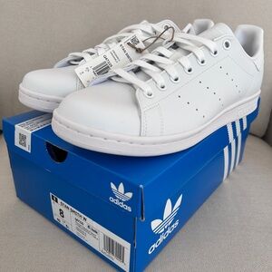 Adidas Stan Smith White Leather Shoes